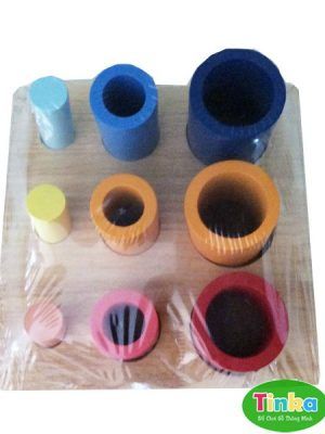 montessori - ống to nhỏ