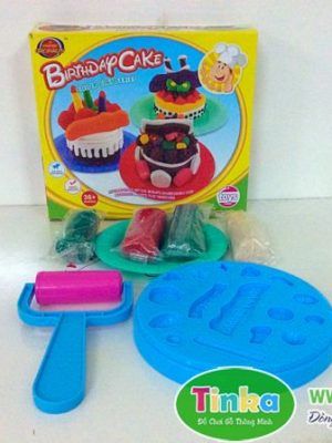 Đất nặn làm bánh sinh nhật