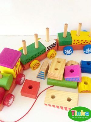 Tàu lửa kéo khối