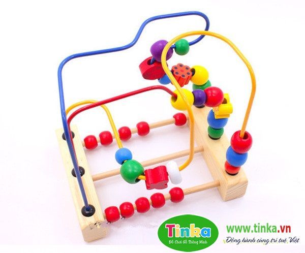 Đường luồn hạt sắc màu