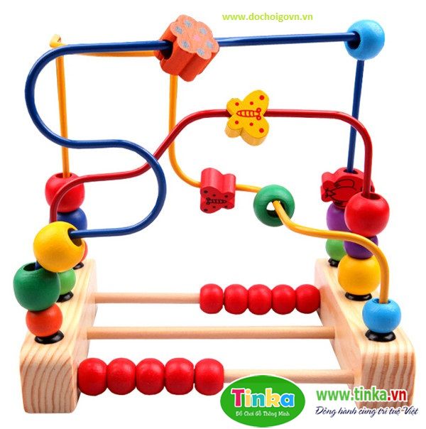 Đường luồn hạt sắc màu