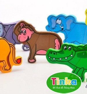 ghép hình động vật hoang dã