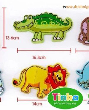 ghép hình động vật nuôi