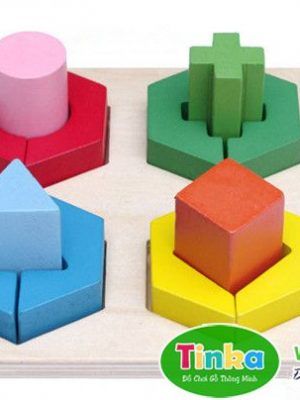 Bốn cọc ghép hình