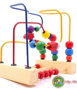 đường luồn hạt màu sắc