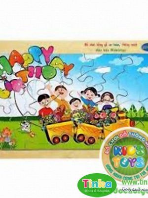 tranh ghép happy birthday