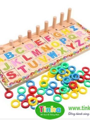 Bảng học chữ và số dạng Montessori