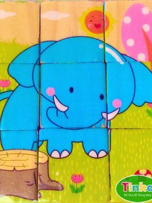 ghép hình sáu mặt