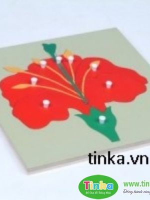 Ghép hình bông hoa