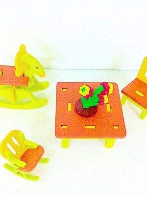 lắp ghép phòng khách 3d