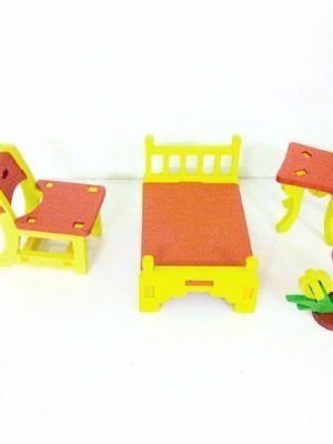 Lắp ghép phòng ngủ 3d