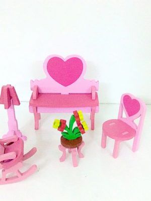 Lắp ghép bàn trang điểm