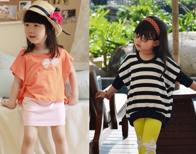 Mách bạn cách chọn đồ cho bé gái có thân hình gầy